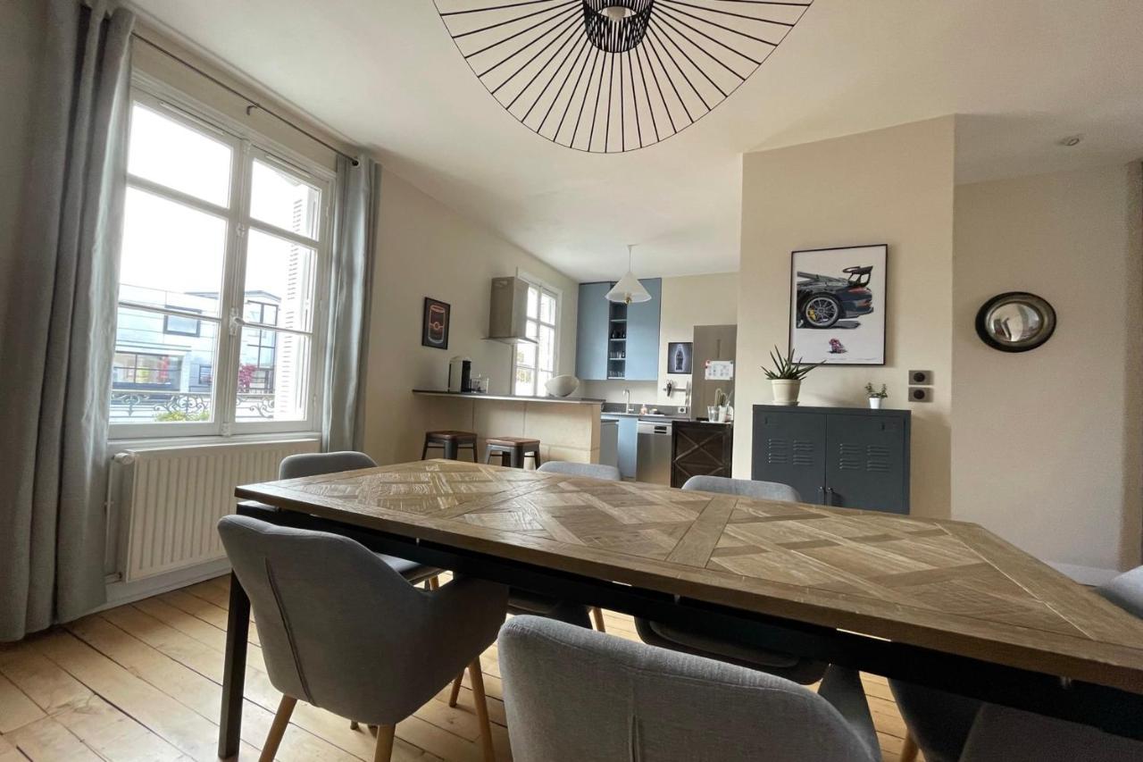 Superb Duplex Near The Halles De Tours Apartment Luaran gambar